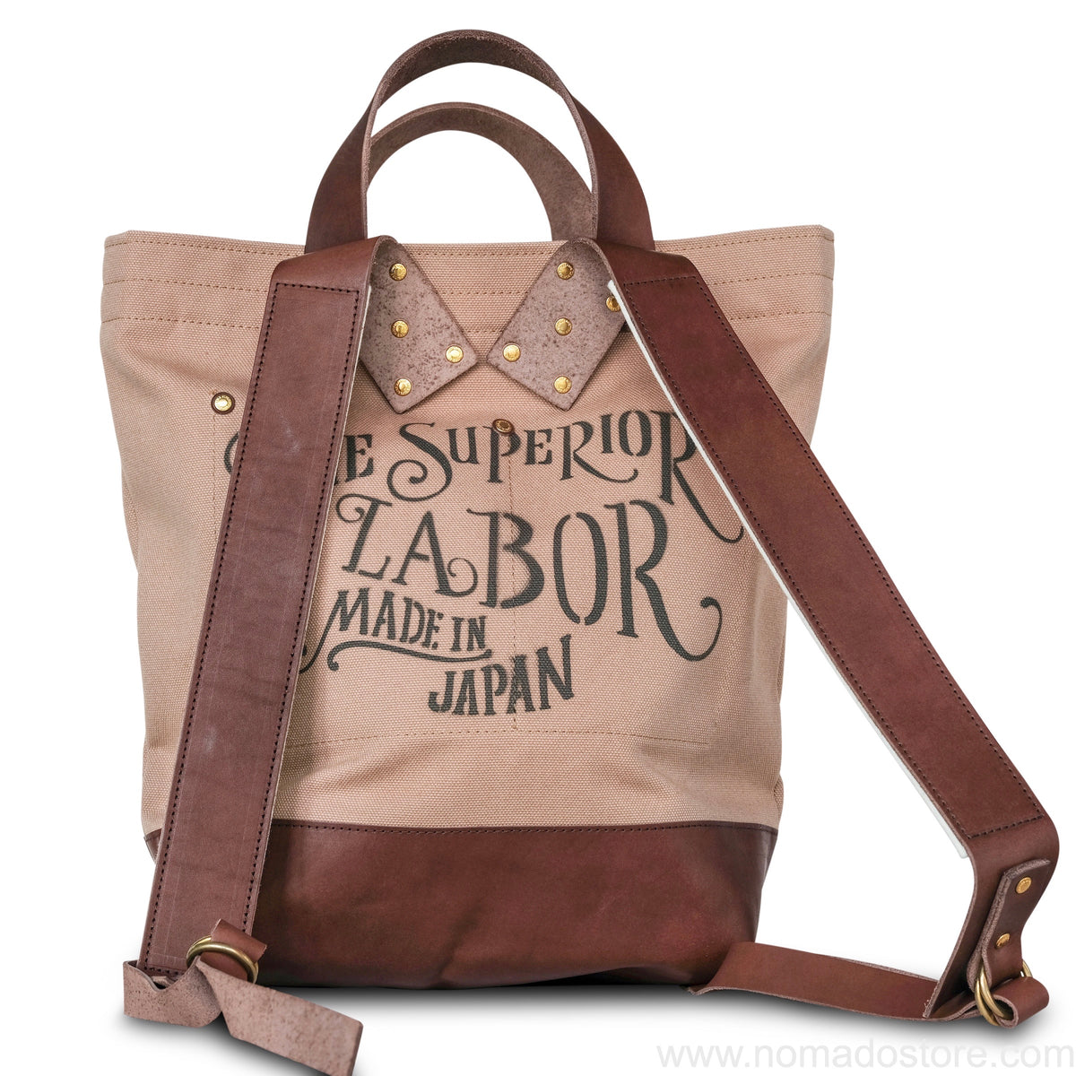 The Superior Labor Canvas 2way Backpack SE (beige/brown)