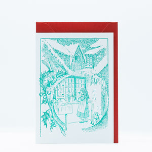 Nomado Kappan "Christmas Princess" Letterpress Card
