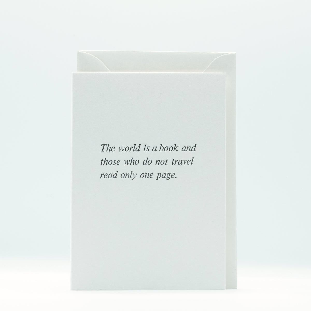 Nomado Kappan "Travel" Letterpress Card