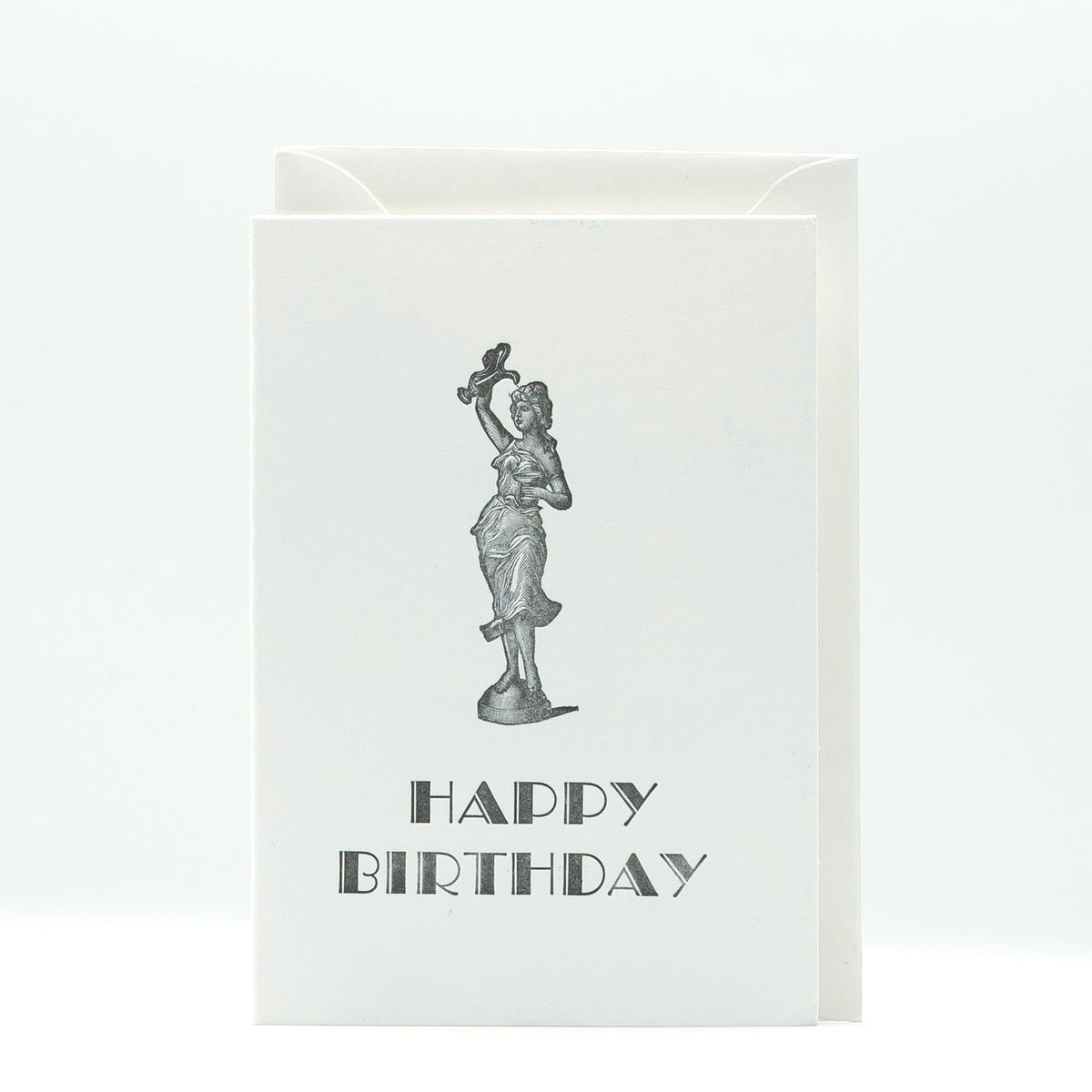 Nomado Kappan "Party Girl" Letterpress Birthday Card