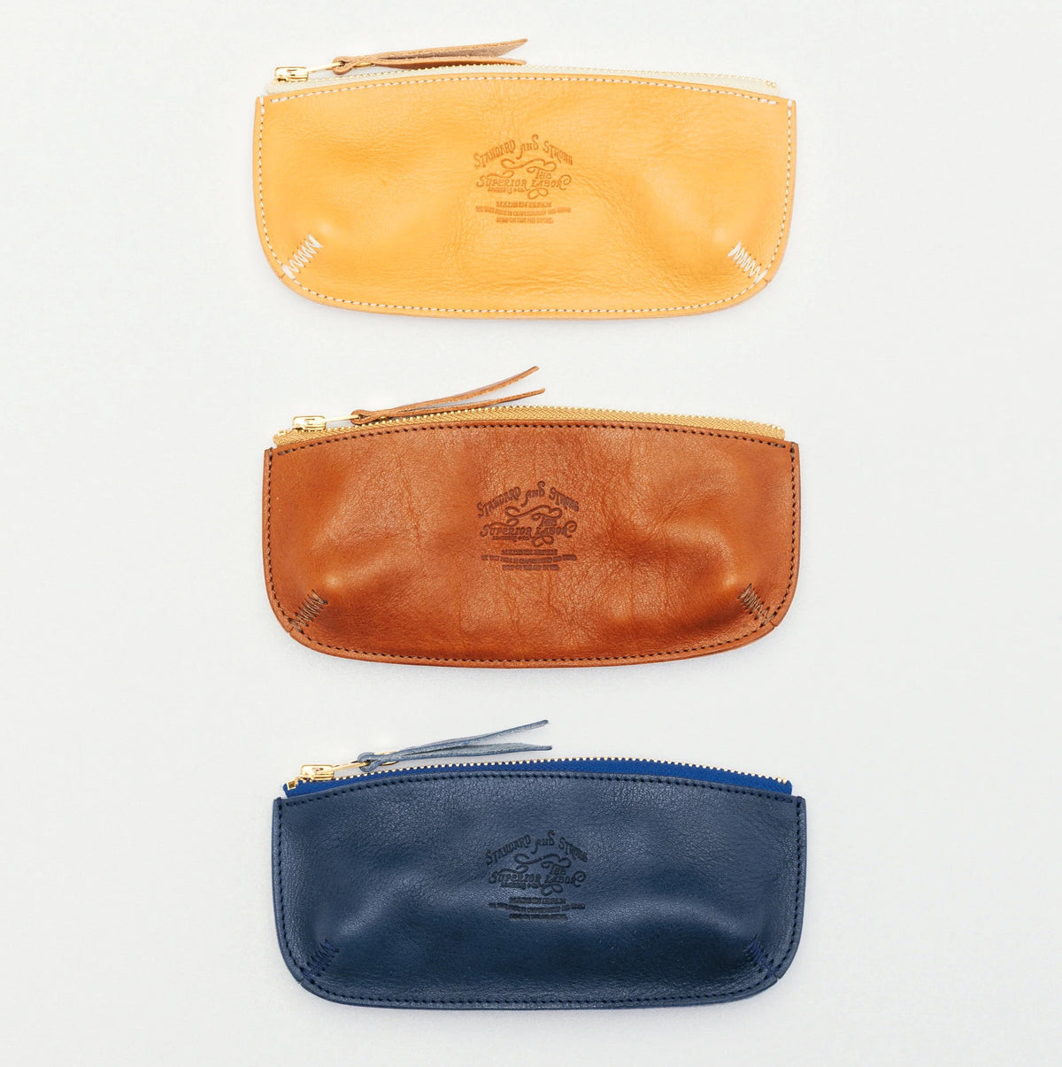 The Superior Labor zipped pen case (New version - 3 colours)