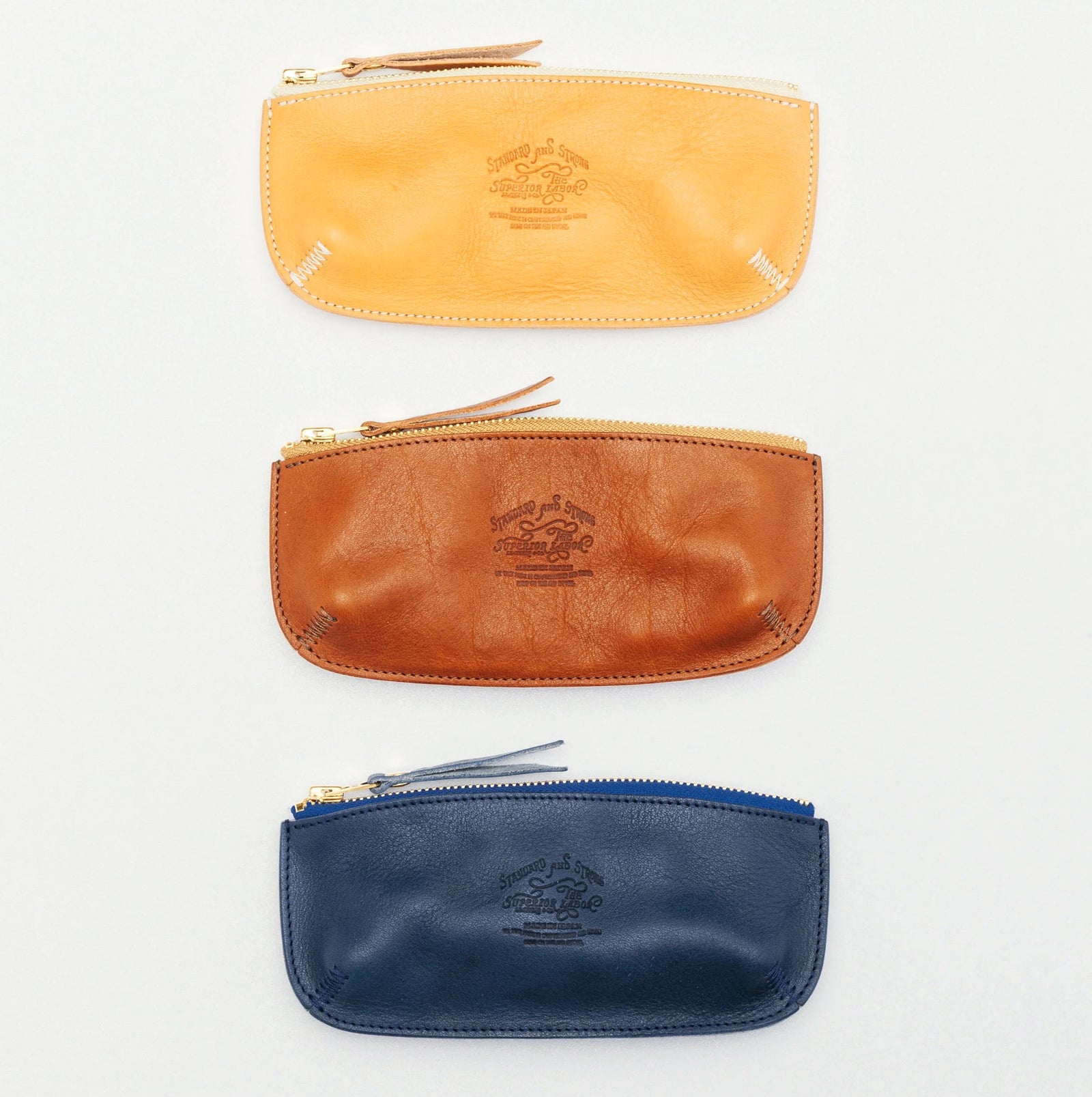 The Superior Labor zipped pen case (New version - 3 colours)