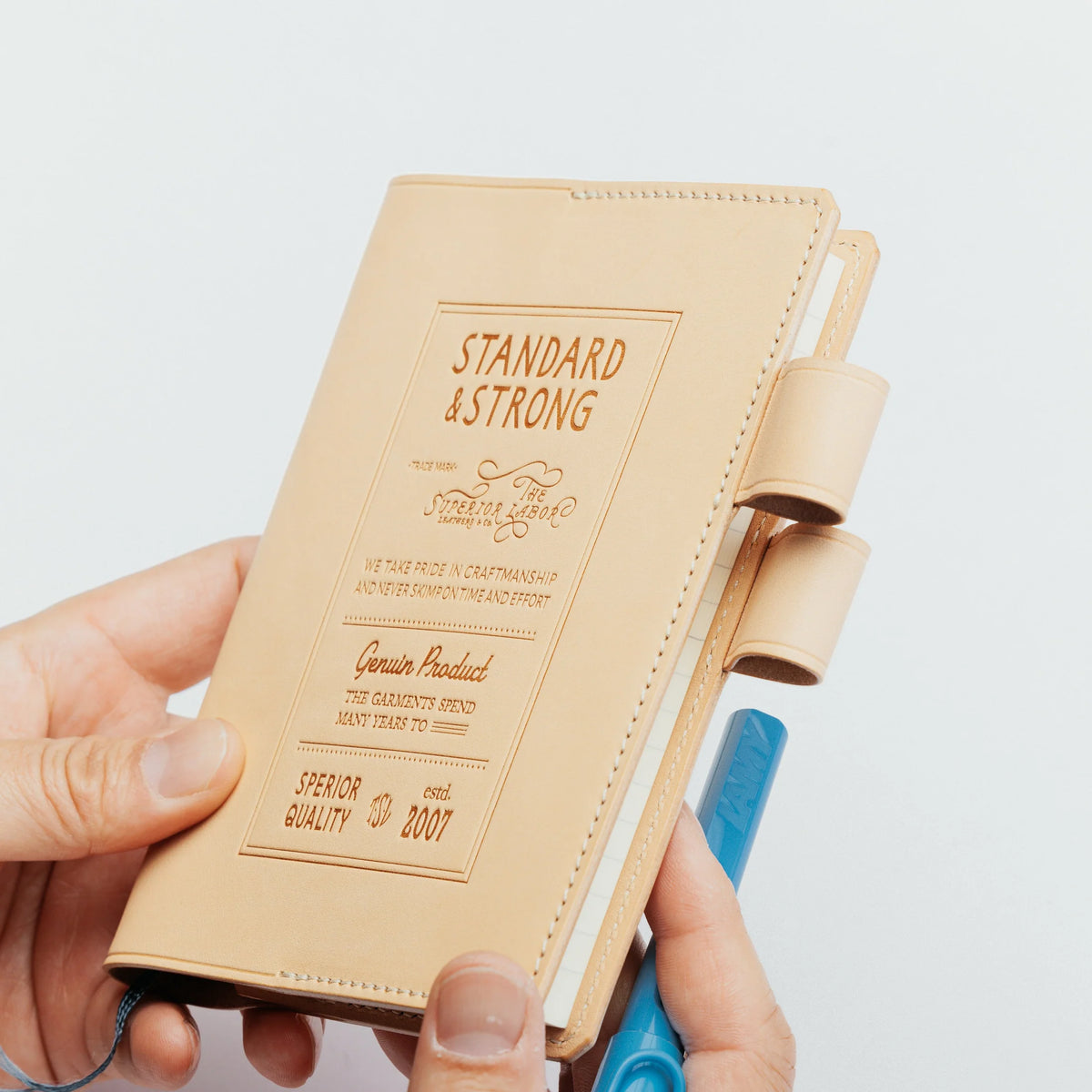 The Superior Labor Stamped Series Note Keeper A6 (3 colours)