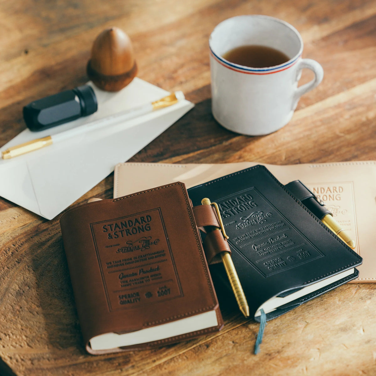 The Superior Labor Stamped Series Note Keeper A6 (3 colours)