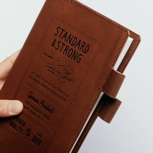 The Superior Labor Stamped Series Note Keeper A5 (3 colours)