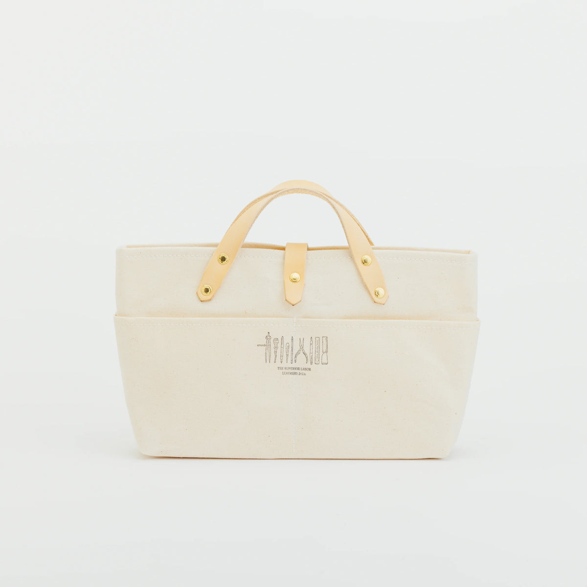 The Superior Labor paraffin canvas mini bag (3 colours)