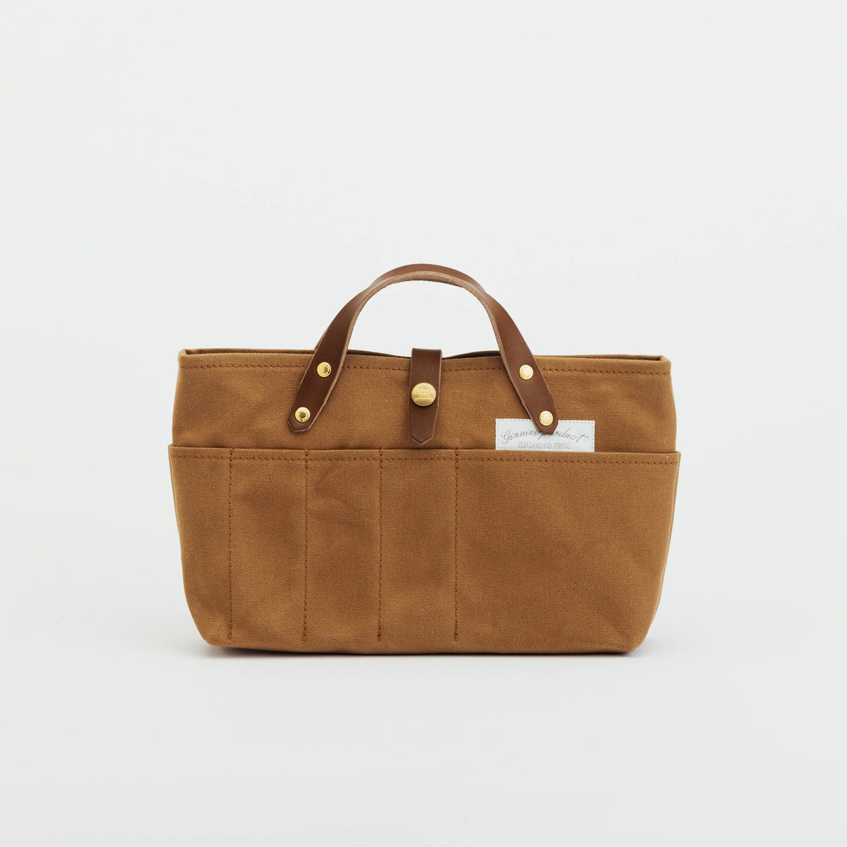 The Superior Labor paraffin canvas mini bag (3 colours)