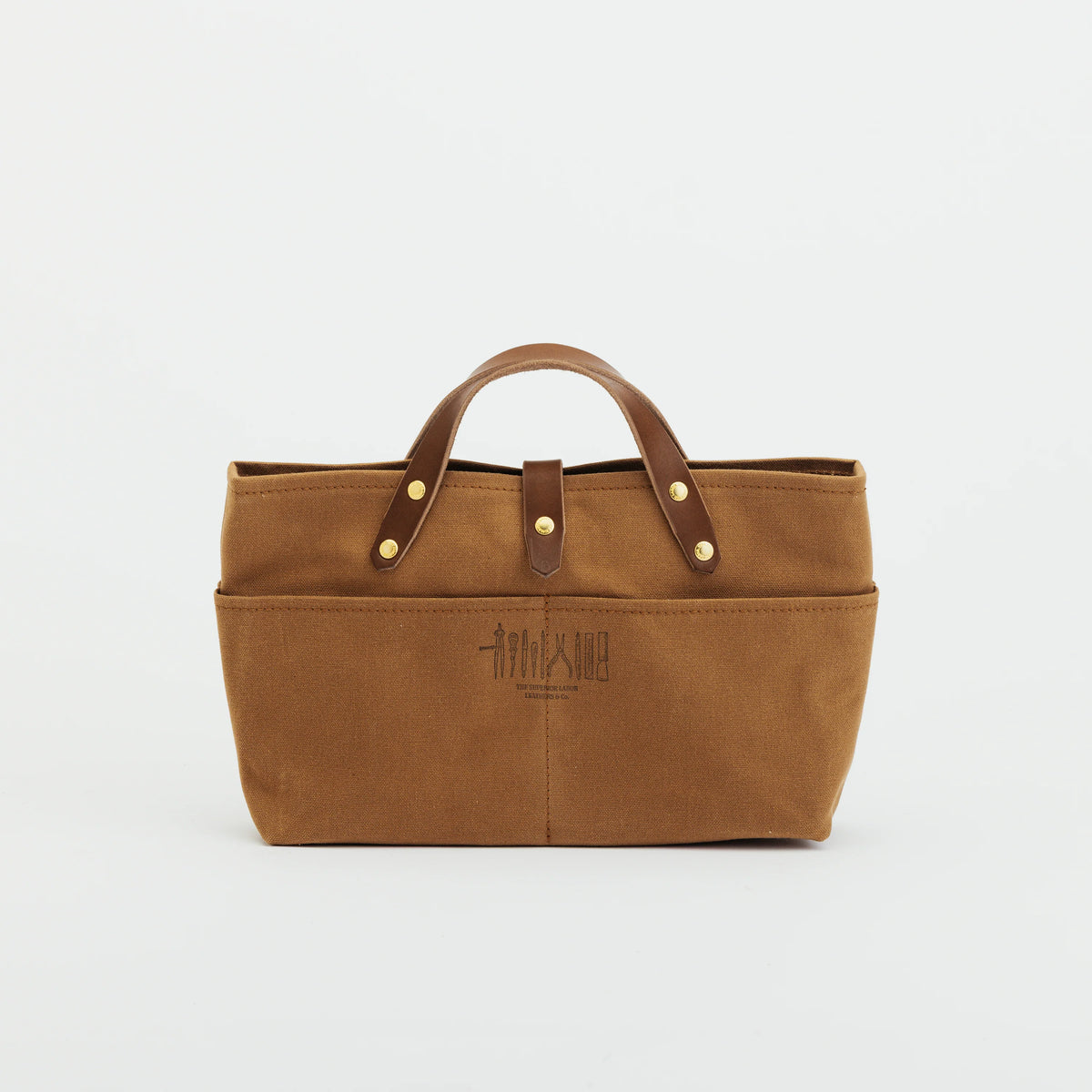 The Superior Labor paraffin canvas mini bag (3 colours)