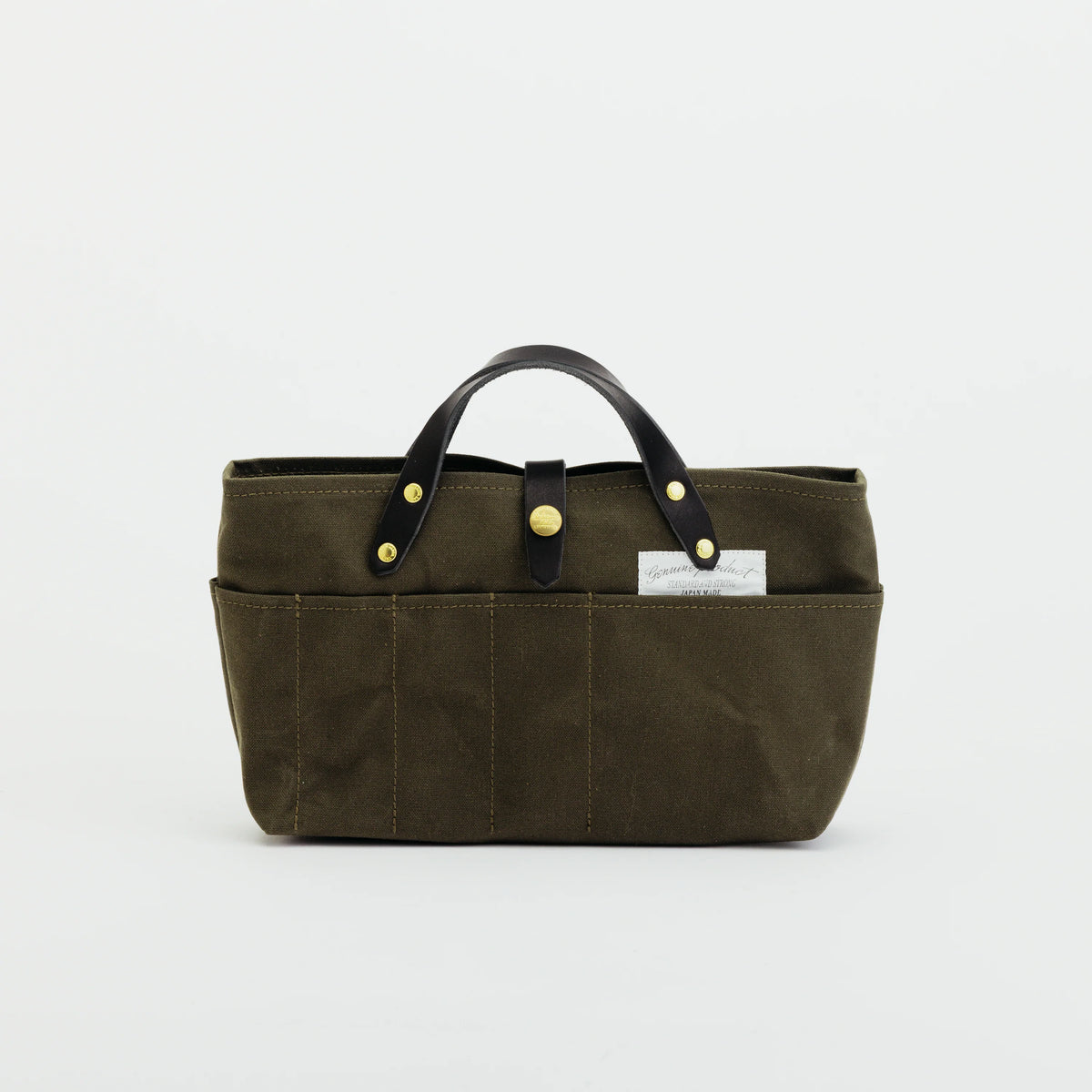 The Superior Labor paraffin canvas mini bag (3 colours)