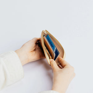 The Superior Labor Shell Cordovan leather Card Wallet "Dad" (2 colours) - NOMADO Store 
