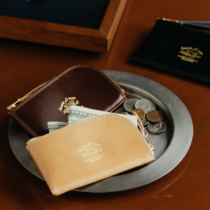 The Superior Labor Shell Cordovan leather Card Wallet "Dad" (2 colours) - NOMADO Store 