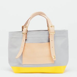 Superior Labor engineer tote bag S (grey canvas/3 options) - NOMADO Store 