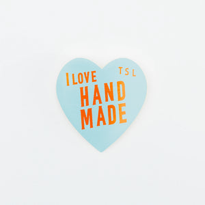 The Superior Labor I LOVE HANDMADE sticker