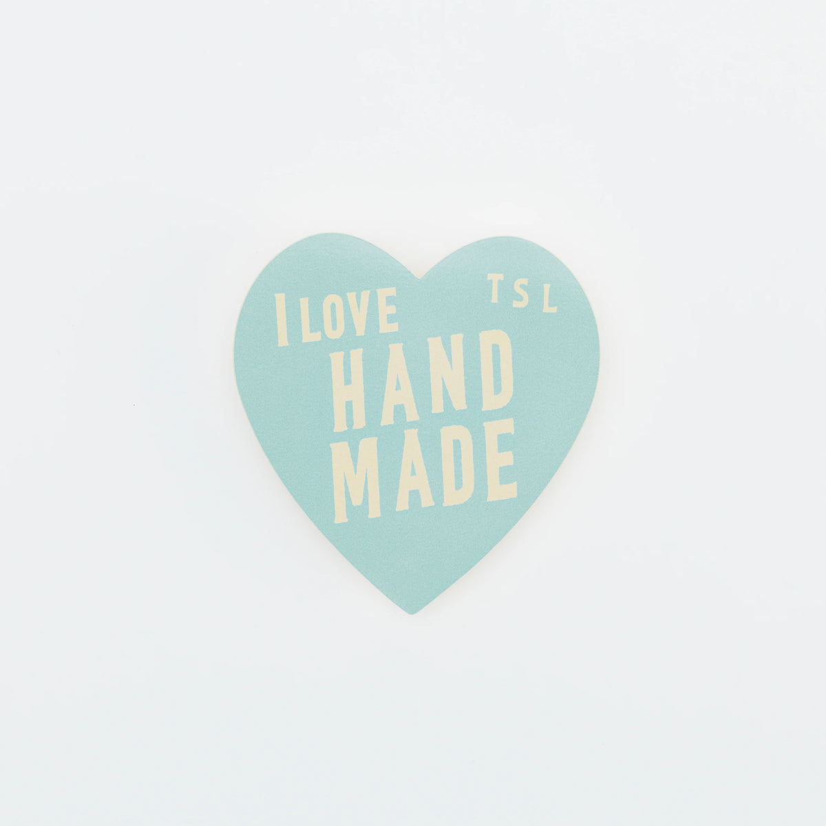 The Superior Labor I LOVE HANDMADE sticker