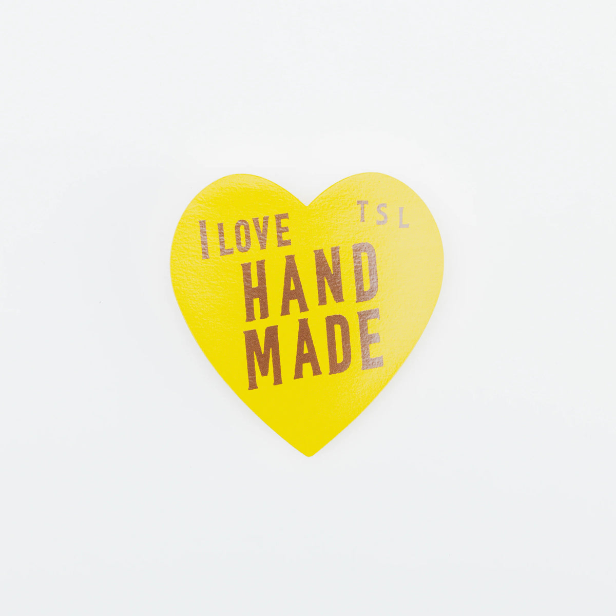 The Superior Labor I LOVE HANDMADE sticker
