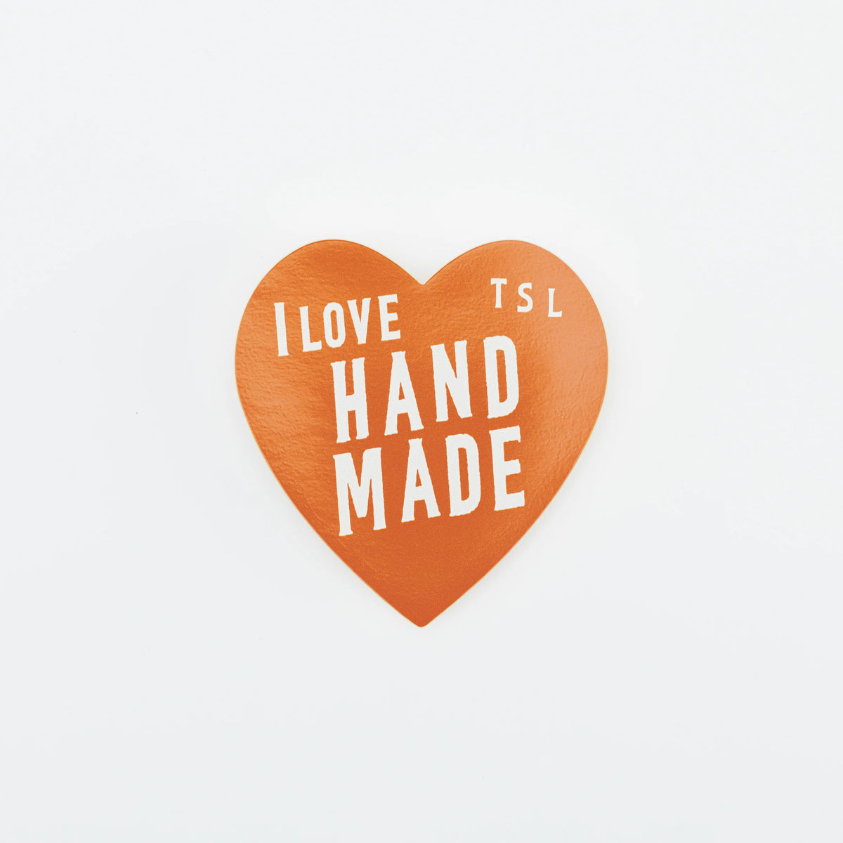 The Superior Labor I LOVE HANDMADE sticker