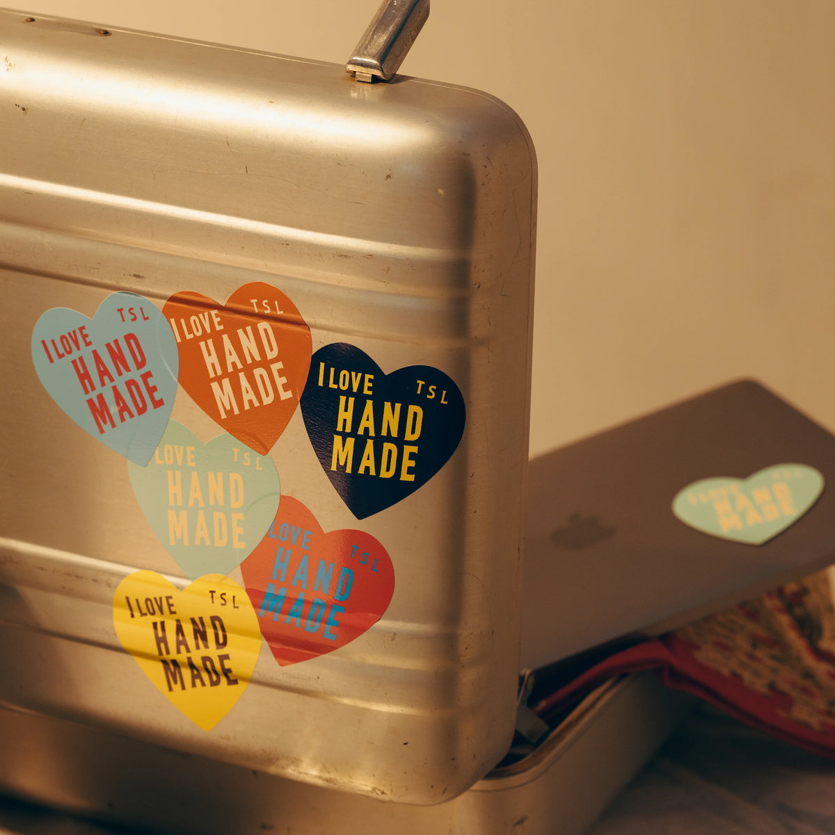 The Superior Labor I LOVE HANDMADE sticker