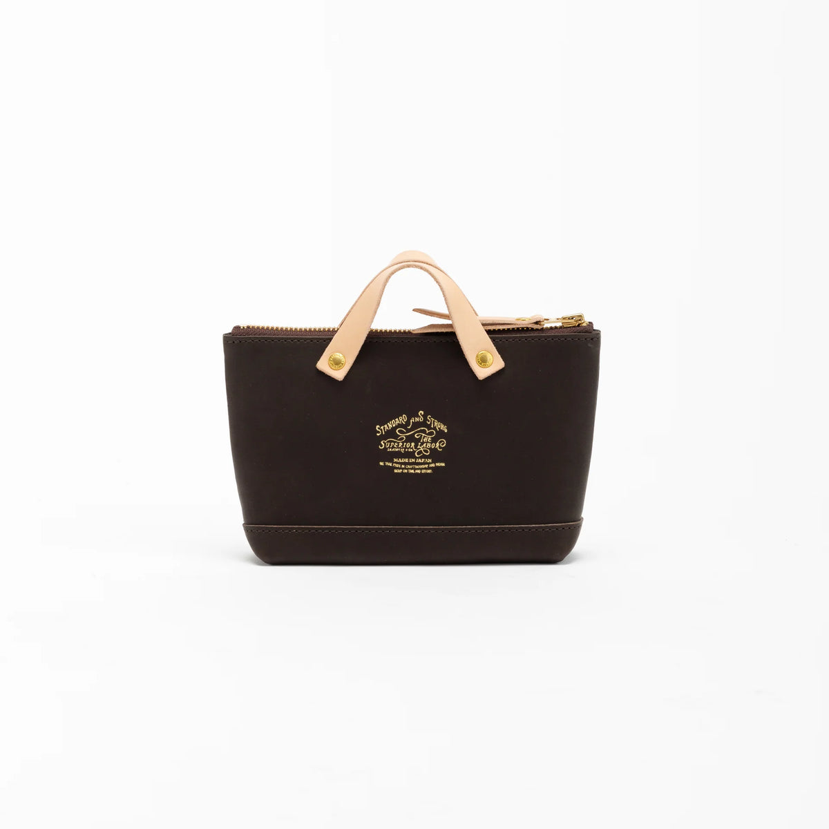 The Superior Labor all leather Engineer Pouch (3 colours) - NOMADO Store 