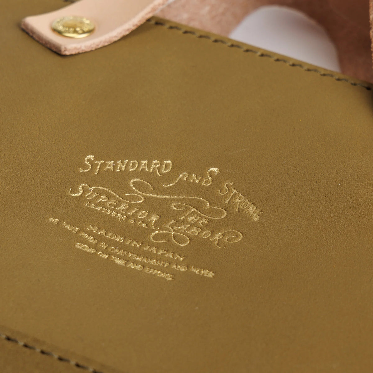 The Superior Labor all leather Engineer Pouch (3 colours) - NOMADO Store 
