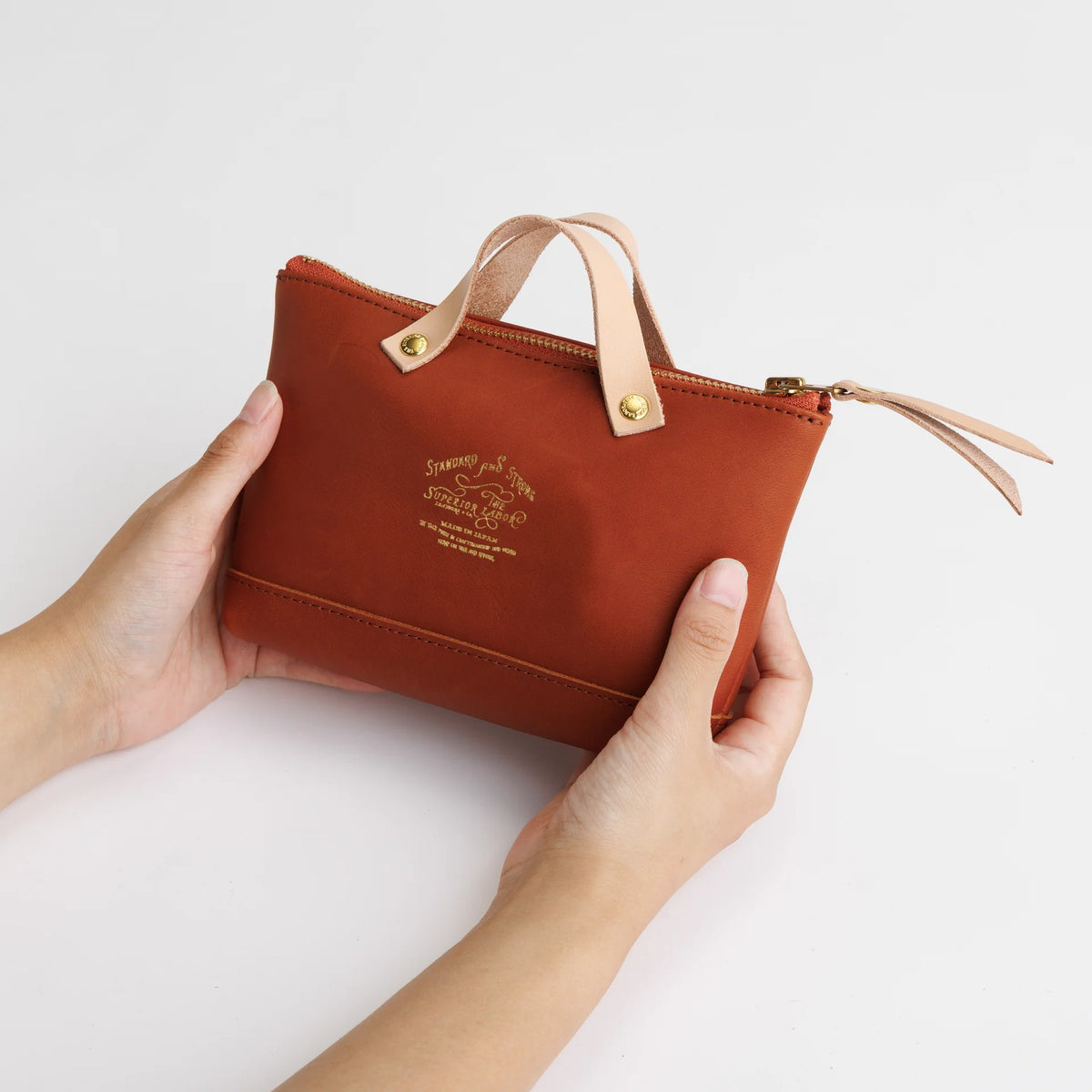 The Superior Labor all leather Engineer Pouch (3 colours) - NOMADO Store 