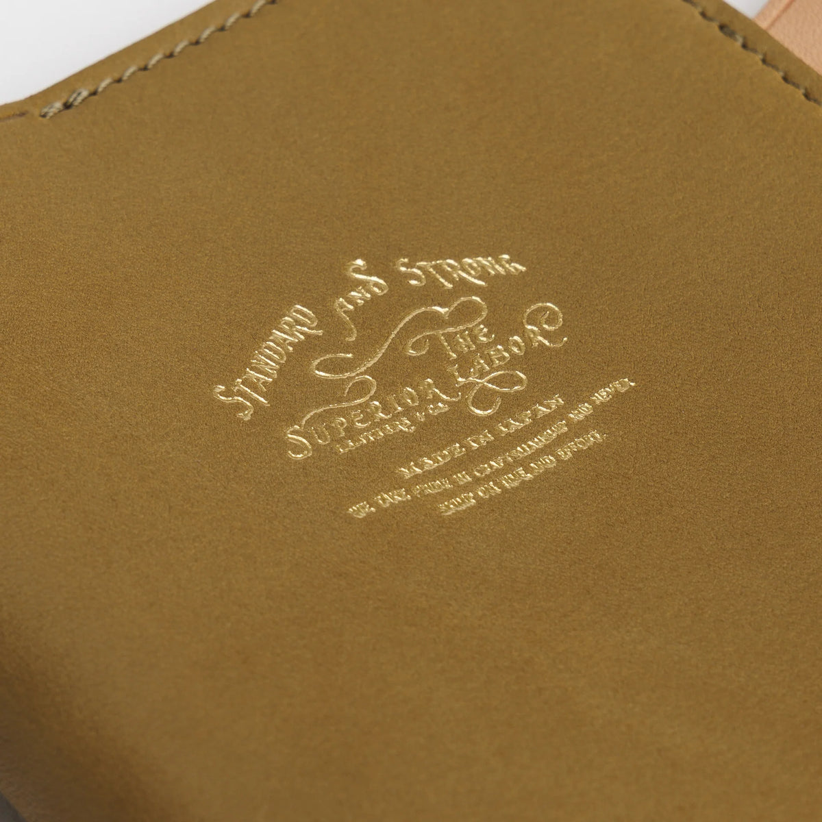 The Superior Labor Note Keeper A6 (3 colours) Glove Leather