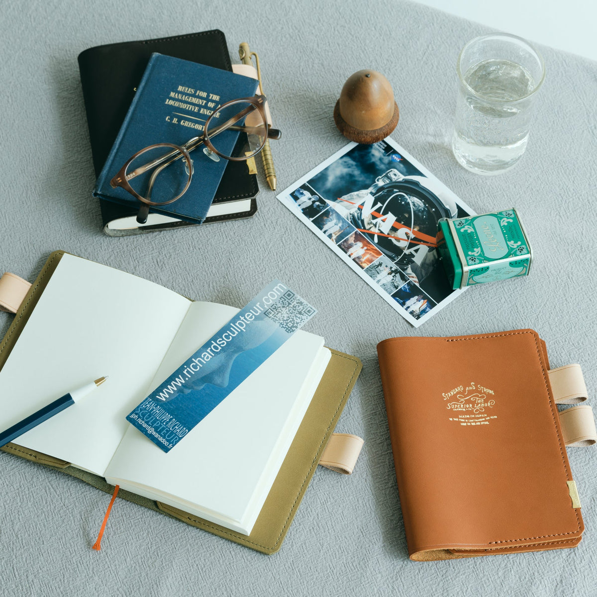 The Superior Labor Note Keeper A6 (3 colours) Glove Leather