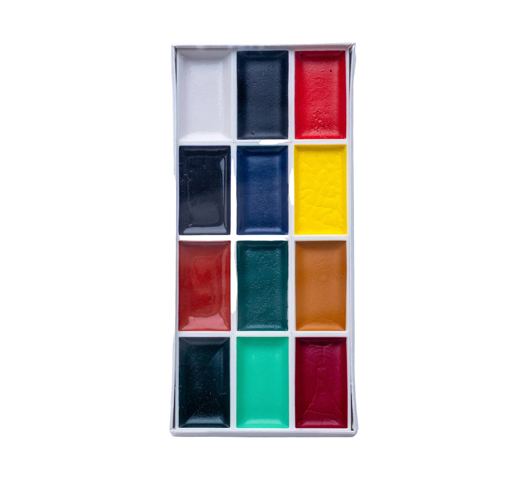 Nakagawa Gofun Gansai Japanese Watercolour Set (3 sizes) - NOMADO