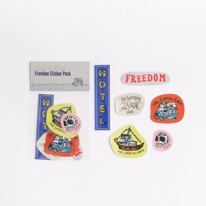 The Superior Labor on the trip sticker set