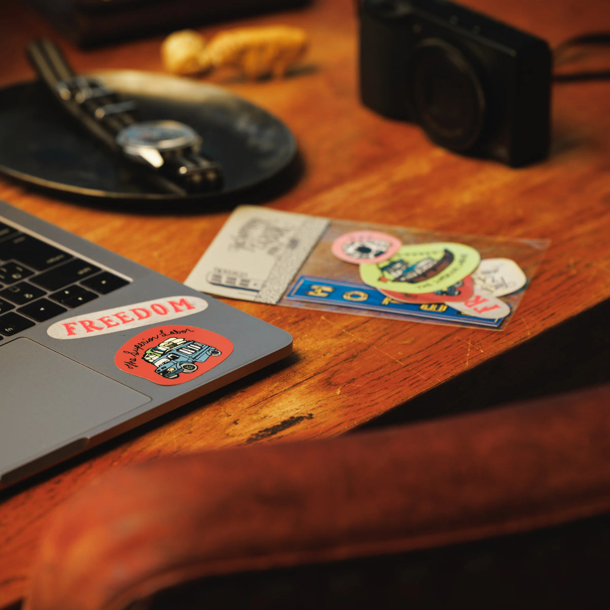 The Superior Labor on the trip sticker set