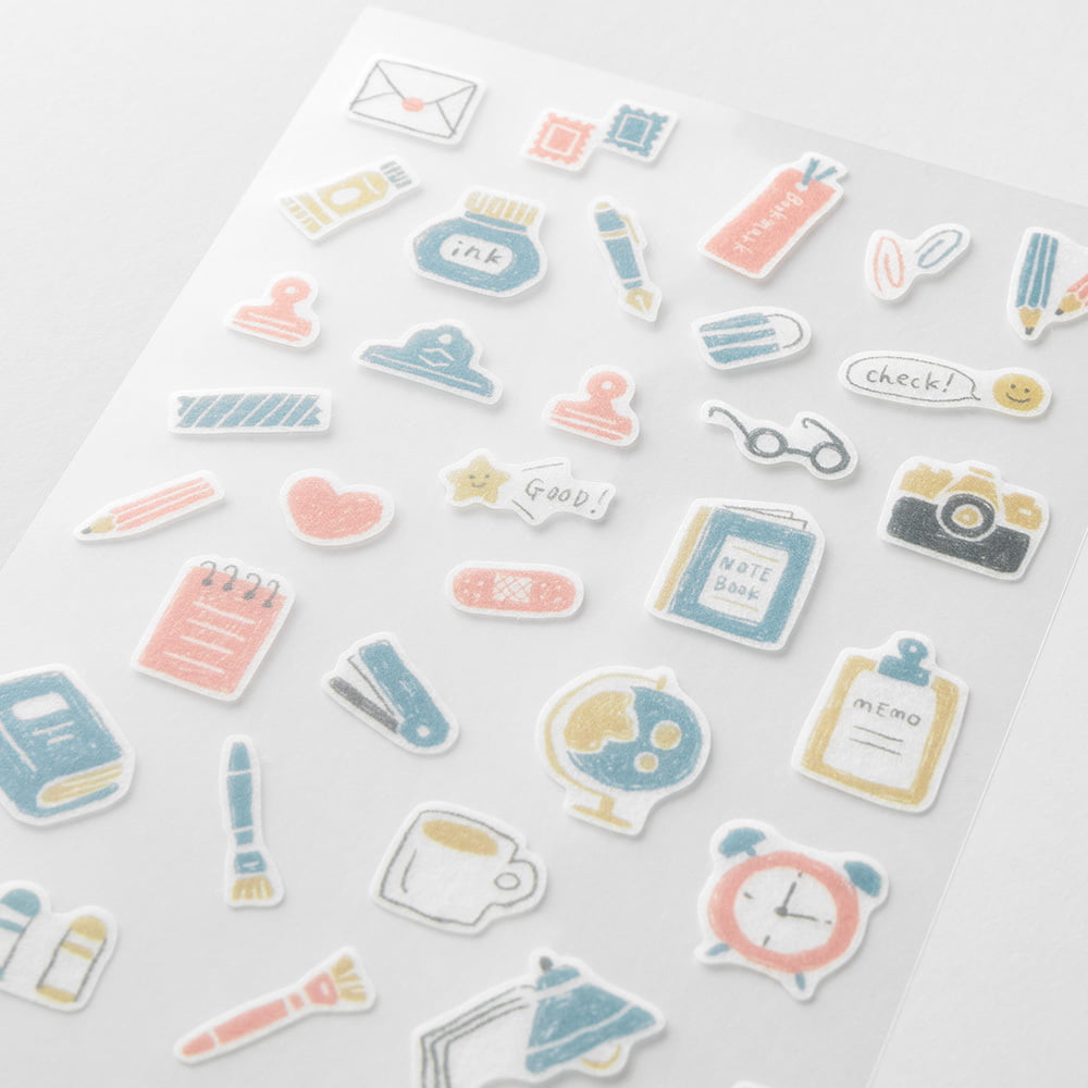 Midori Sticker Two sheets stationery