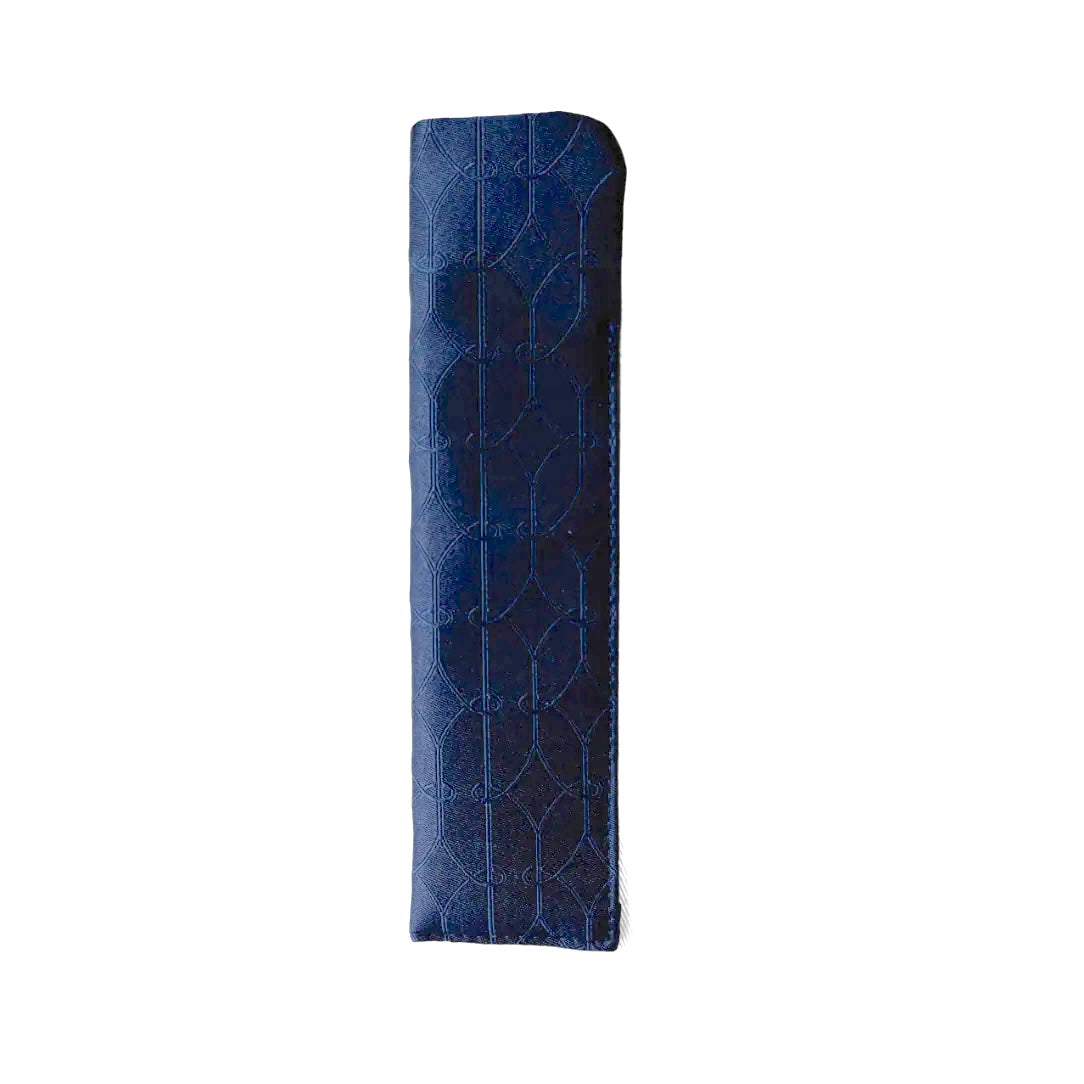 Kyoku Classic Pen Sleeve (navy pattern)