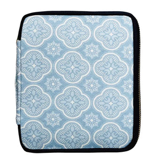 Kyoku Haku Zippered 10 Slots Pen Case (Begonia Blossom/2 colours)