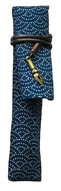 Kyoku Haku Japanese style flower single pen case (6 patterns) - NOMADO Store 