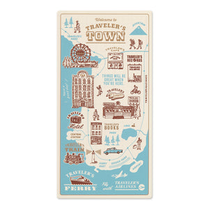 2024 Diary Traveler's Notebook Plastic Underlay (Regular size). PREORDER