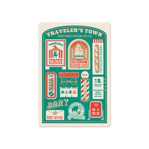 2024 Diary Traveler's Notebook Plastic Underlay Passport size.