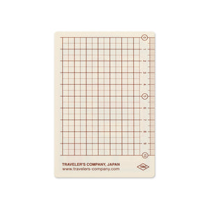 2024 Diary Traveler's Notebook Plastic Underlay Passport size.