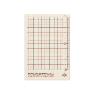 2024 Diary Traveler's Notebook Plastic Underlay Passport size. PREORDER