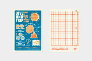 2025 Diary Traveler's Notebook (TRC) Plastic Underlay (Passport size)