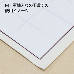 Akashiya Calligraphy hanshi "pure white" thick Calligraphy or Gansai Paper