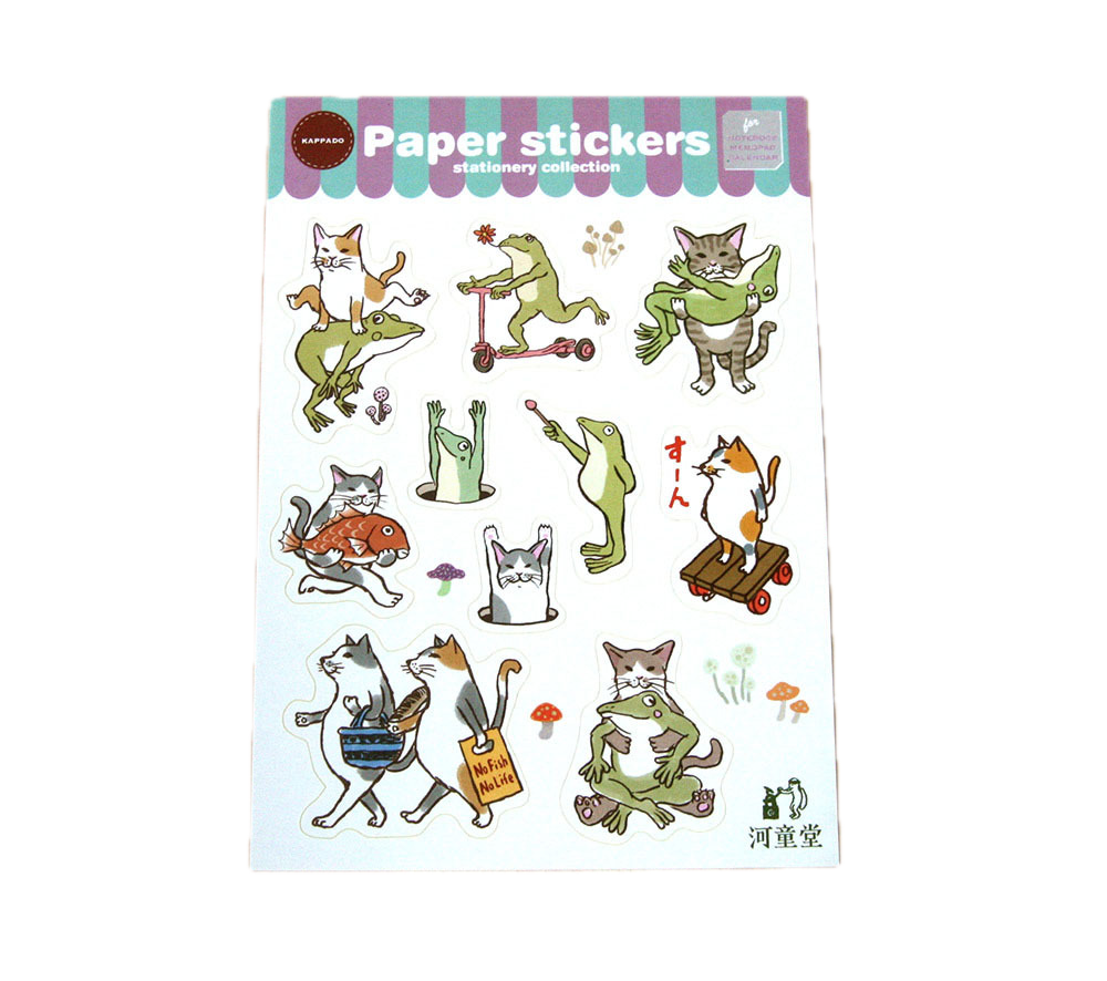 KAPPADO Mini seal stickers (2 designs)