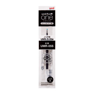 Mitsubishi Uni-ball One UMR-05S Gel Pen Refill - 0.5 mm - (3 colours) - NOMADO Store 