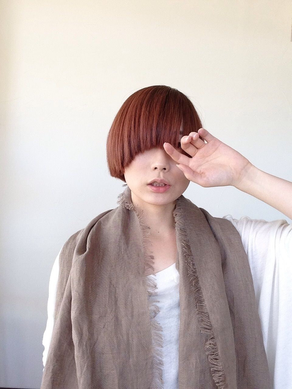 Komo linen scarf (4 colours)