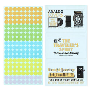 2026 Traveler's Notebook (TRC) - Diary Customize Sticker Set. PREORDER