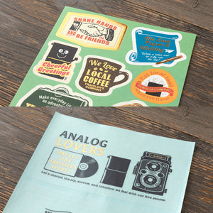 2026 Traveler's Notebook (TRC) - Diary Customize Sticker Set. PREORDER