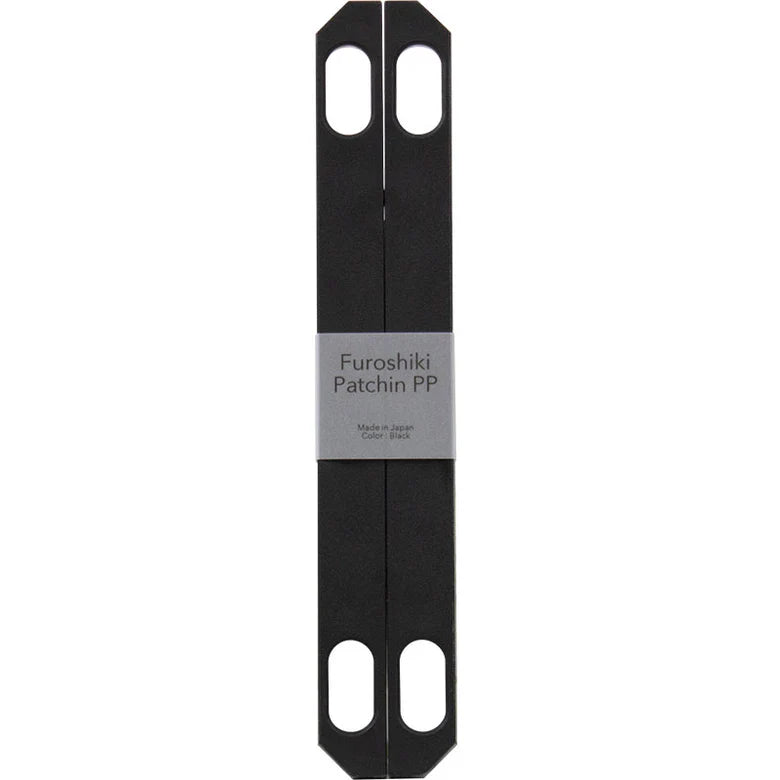 Musubi Furoshiki Patchin Black PP (L)