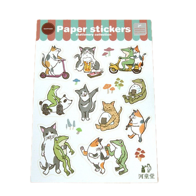 KAPPADO Mini seal stickers (2 designs)