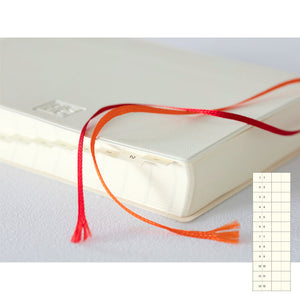 Midori MD 2025 Diary - Monthly block + 1 Day 1 Page (A5)