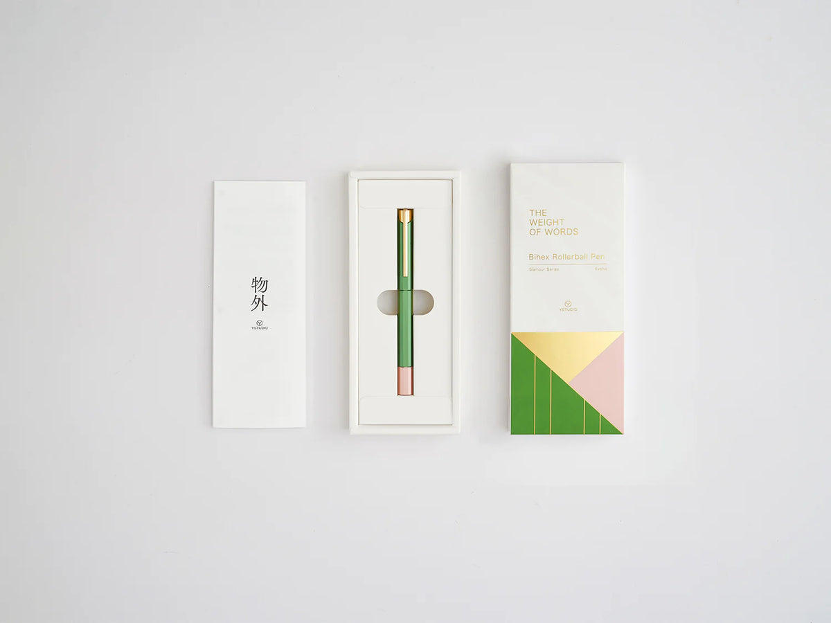 YSTUDIO - Glamour Evolve Bihex Rollerball Pen (3 colours)