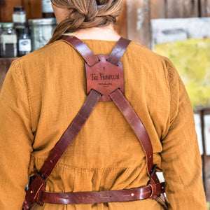 Peg and Awl The Franklin Maker’s Apron (coal/black)