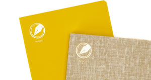 WATANABE BookBinding Seven Seas Bunko Notebook 7mm grid (yellow, A6)